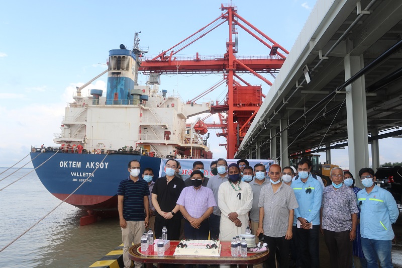 Celebration of 100th Coal Shipment at Payra